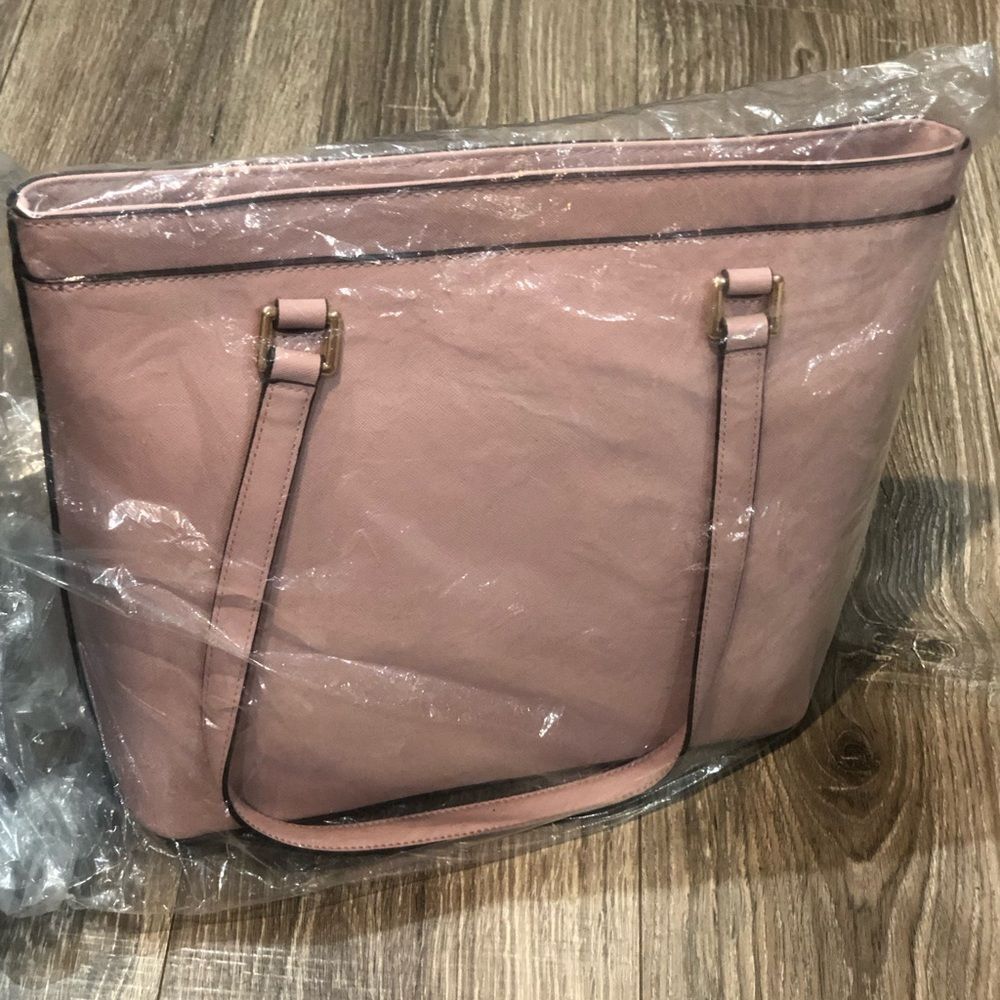 NEW Calvin Klein Blush Pink Tote Bag - Picture 11 of 11